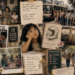 A nostalgic watercolor collage inspired by growing up in Indonesia during the 1980s and 1990s. Vintage-style vignettes depict family gatherings, a busy bus stop, university students, roadside food stalls, and everyday public spaces where cigarette smoke was common. At the center, a thoughtful young girl imagines a whimsical smoker's helmet, while other scenes contrast smoky environments with modern smoke-free spaces and families enjoying fresh air in a park. Warm sepia tones and soft textures evoke childhood memories, changing social norms, and the importance of consideration for others in shared spaces.